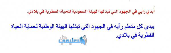 ابدي رايي في الجهود التي تبذلها الهيئة السعودية للحياة الفطرية في بلادي